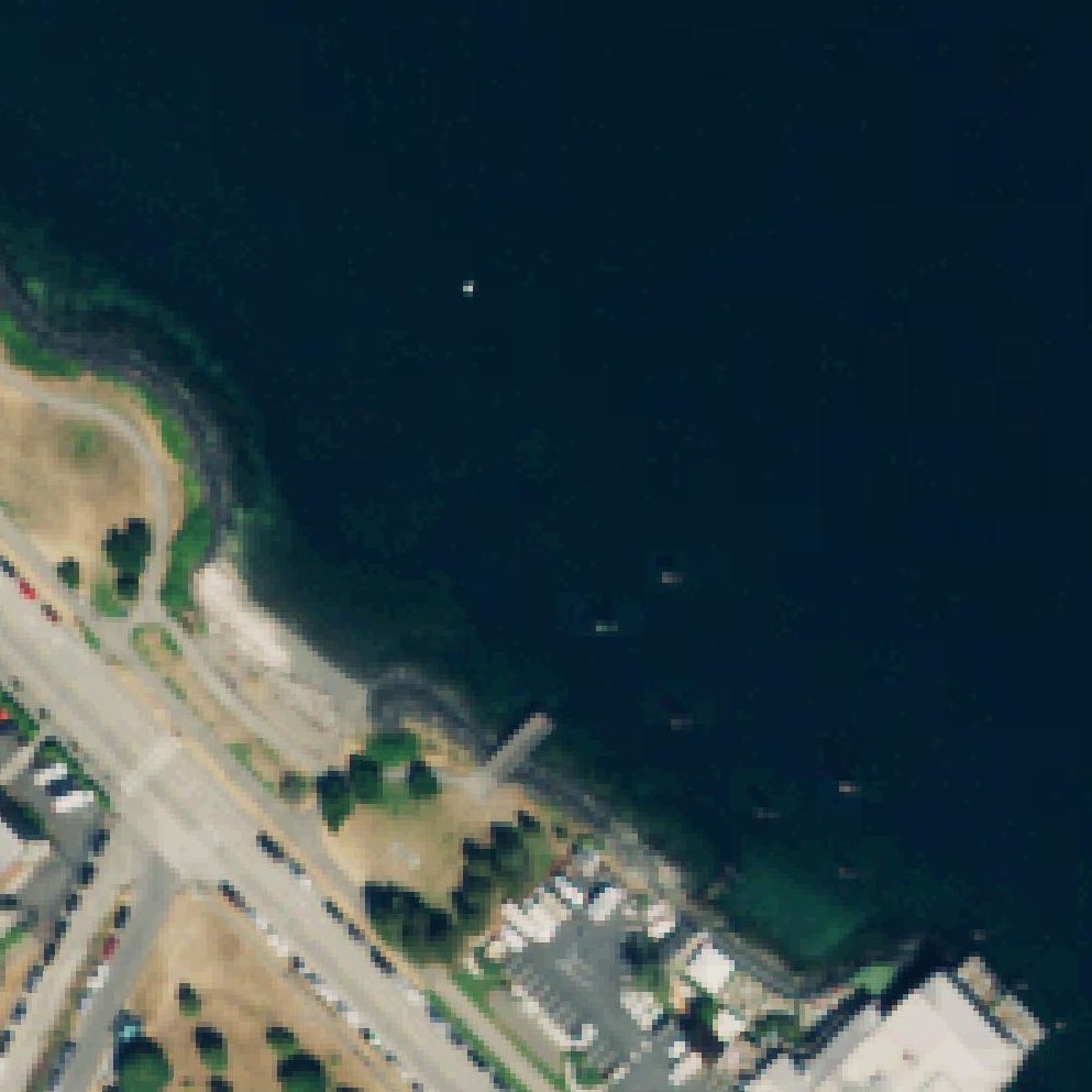 Aerial map of Fairmount Avenue Southwest Street End