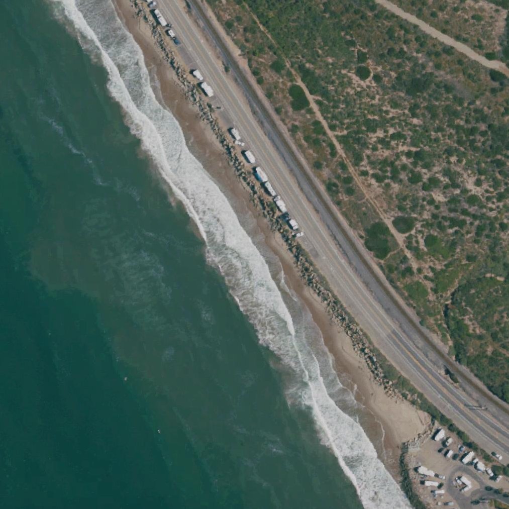 Aerial map of Faria County Park