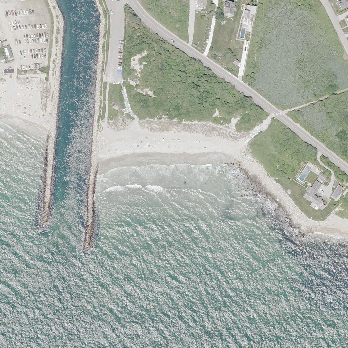 Aerial map of Fenway Beach