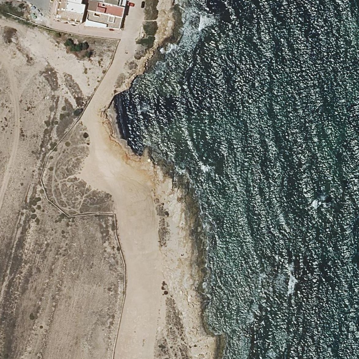 Aerial map of Ferris Playa