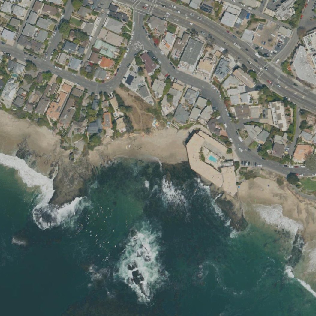 Aerial map of Fishermans Cove