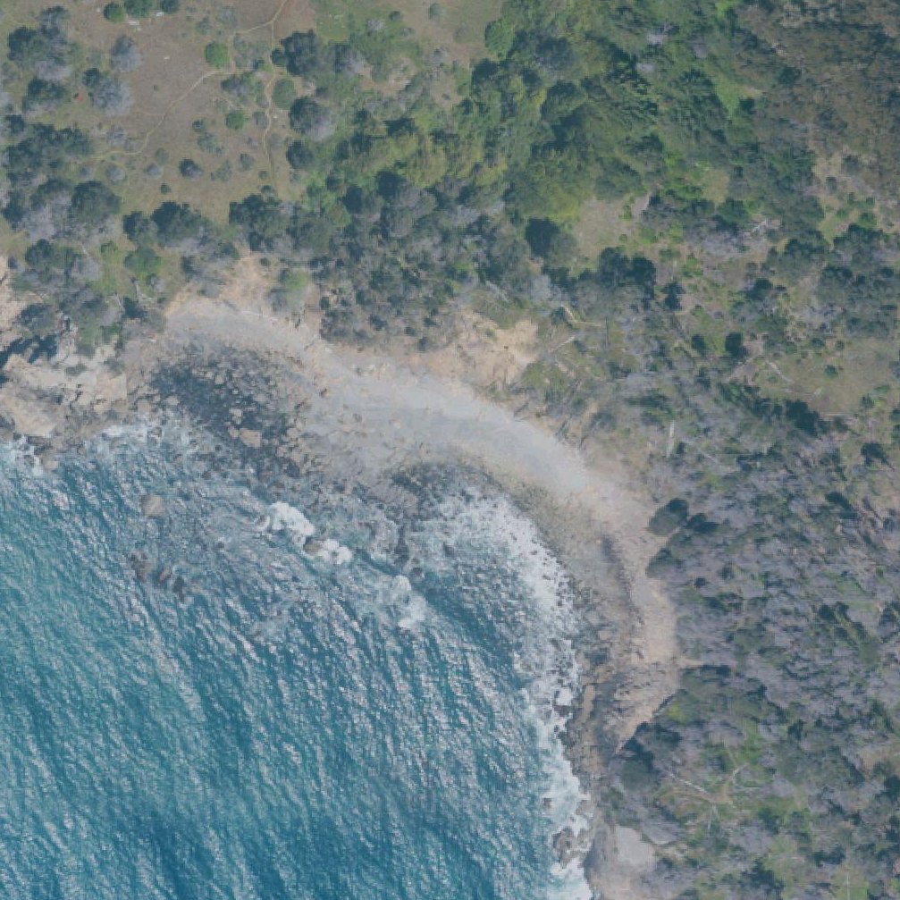 Aerial map of Fisk Mill Cove
