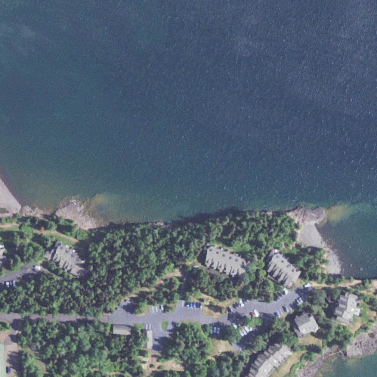 Aerial map of Flood Bay