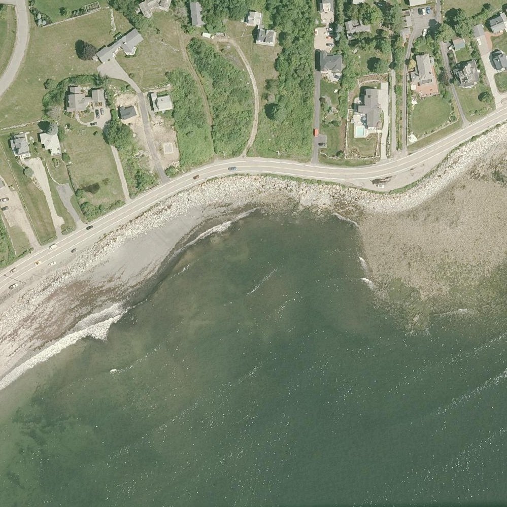Aerial map of Foss Beach