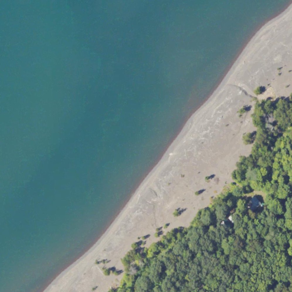 Aerial map of Freda Sands