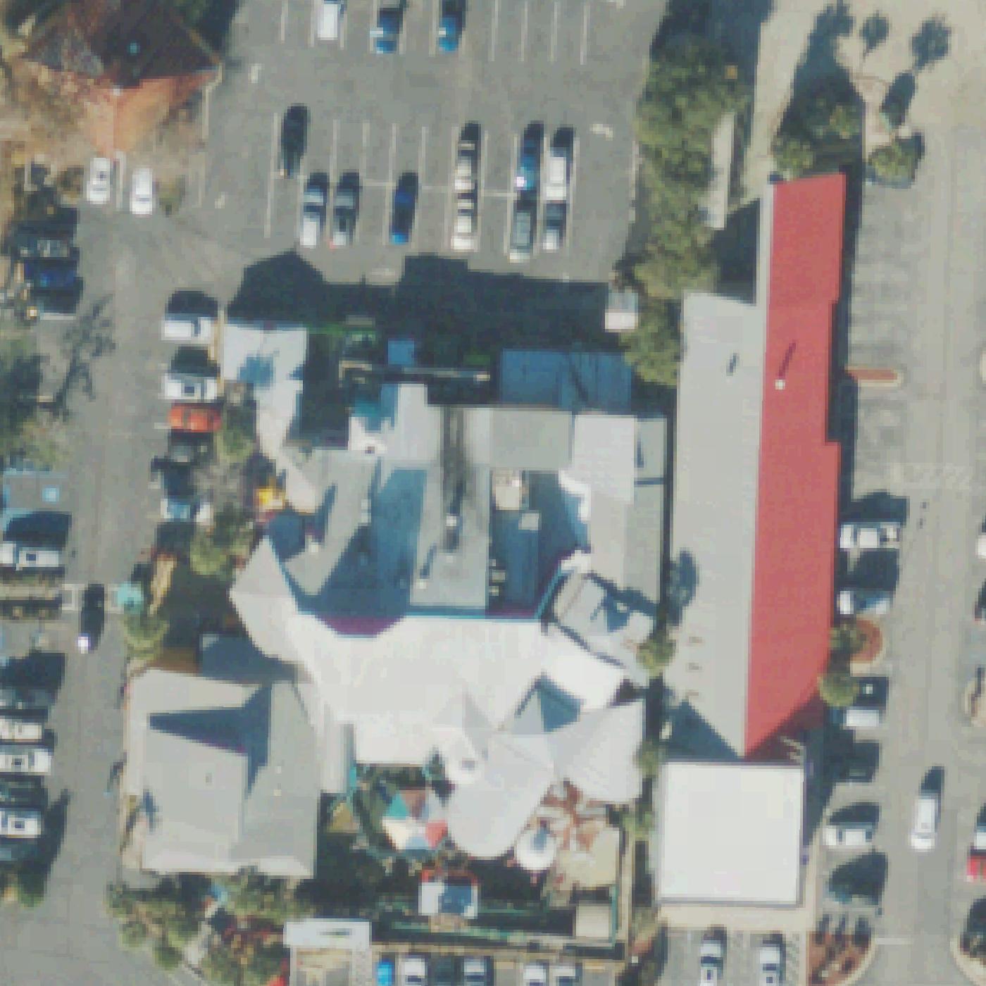Aerial map of Gator Beach
