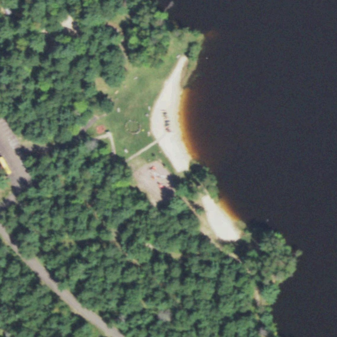 Aerial map of General Public Beach