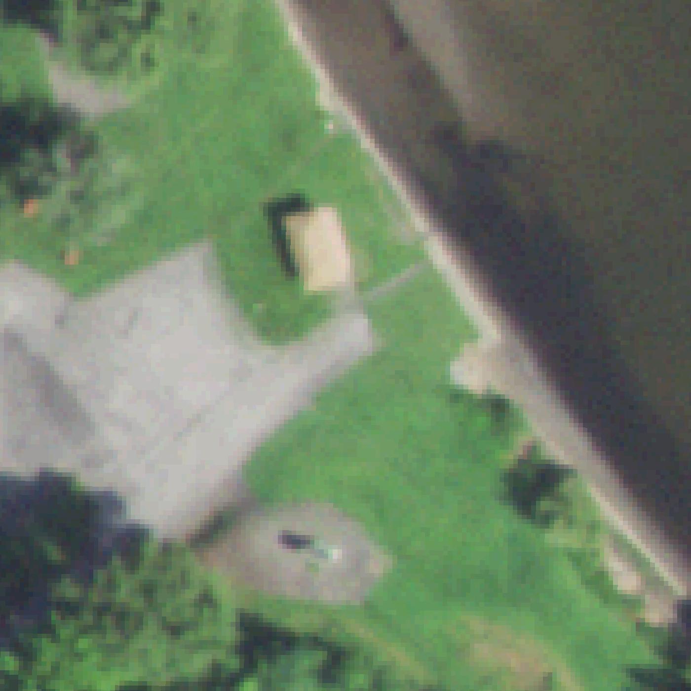 Aerial map of George H. Freer Memorial Beach