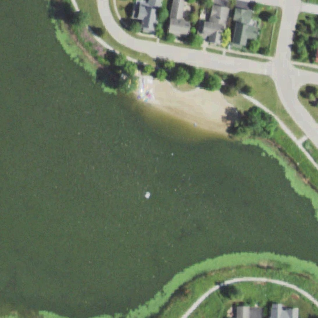 Aerial map of George's Beach