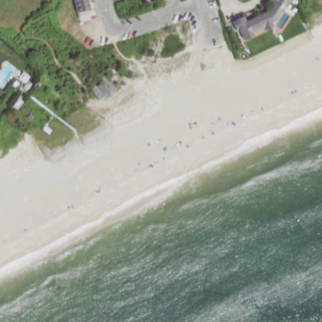 Aerial map of Georgica Beach