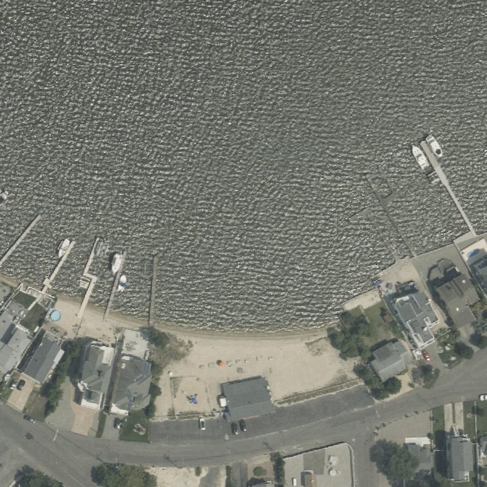 Aerial map of GICA Beach