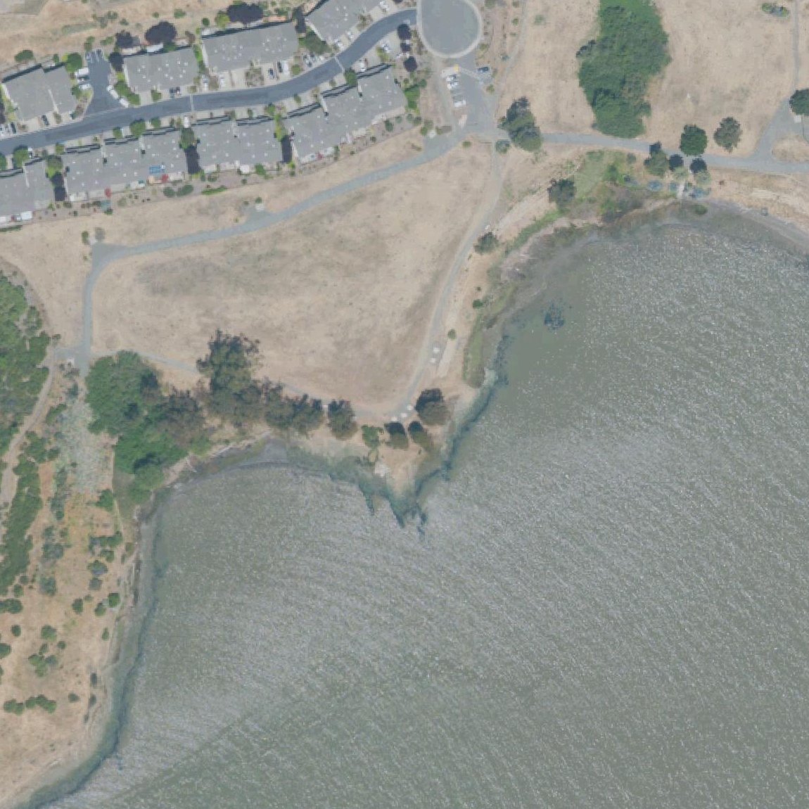 Aerial map of Glen Cove Waterfront Park