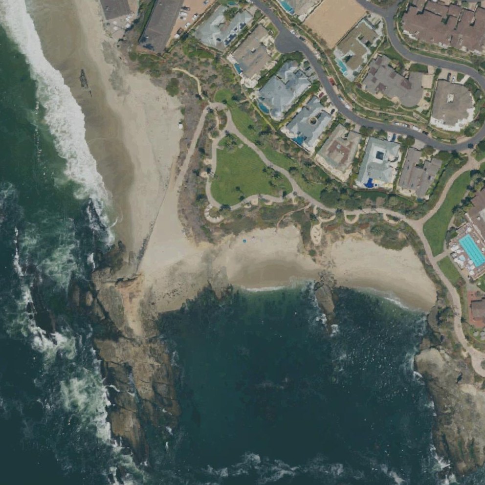 Aerial map of Goff Cove