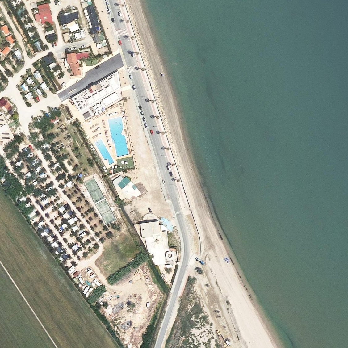 Aerial map of Goleró