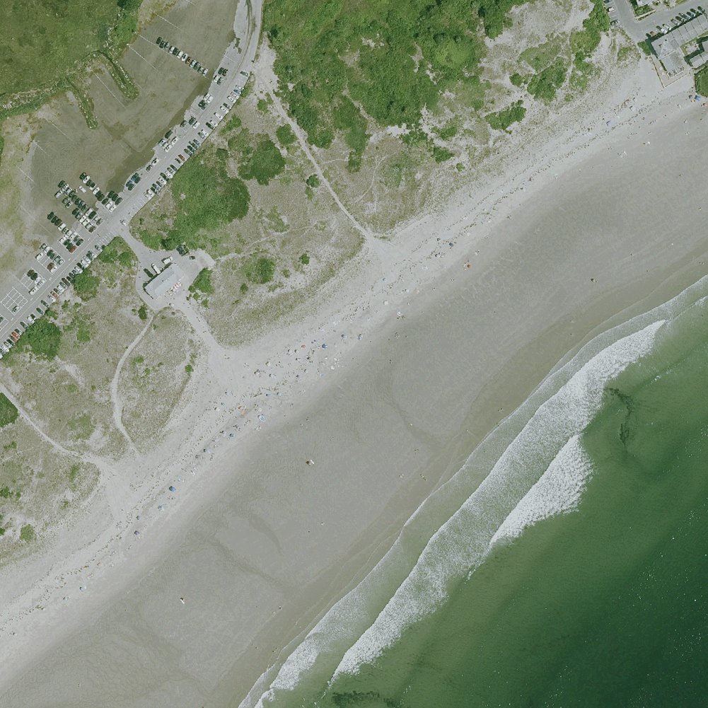 Aerial map of Good Harbor Beach