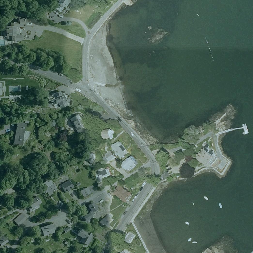 Aerial map of Grace Oliver Beach