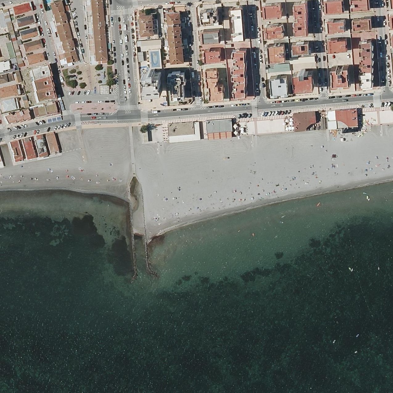 Aerial map of Gran Playa