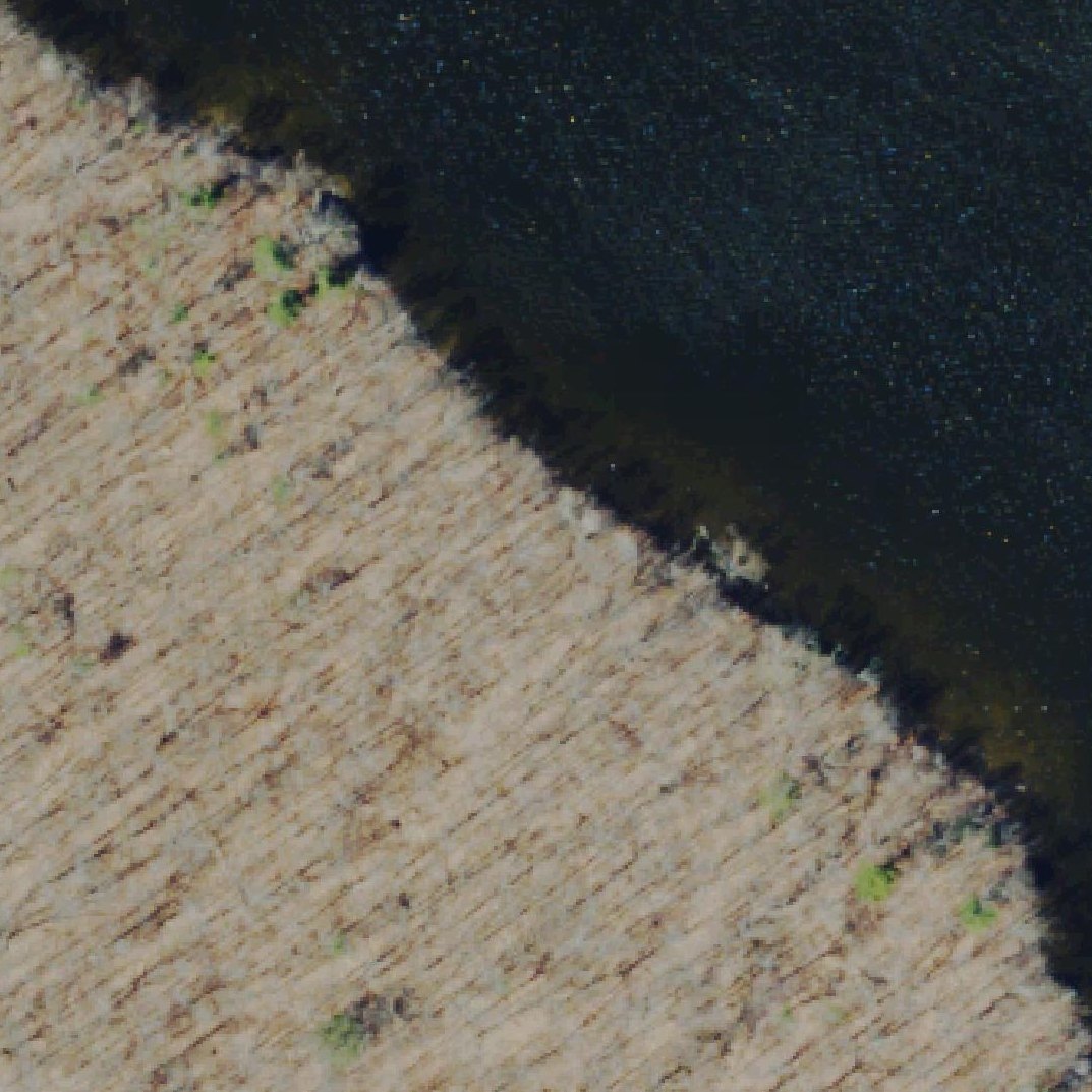Aerial map of Gravel Beach