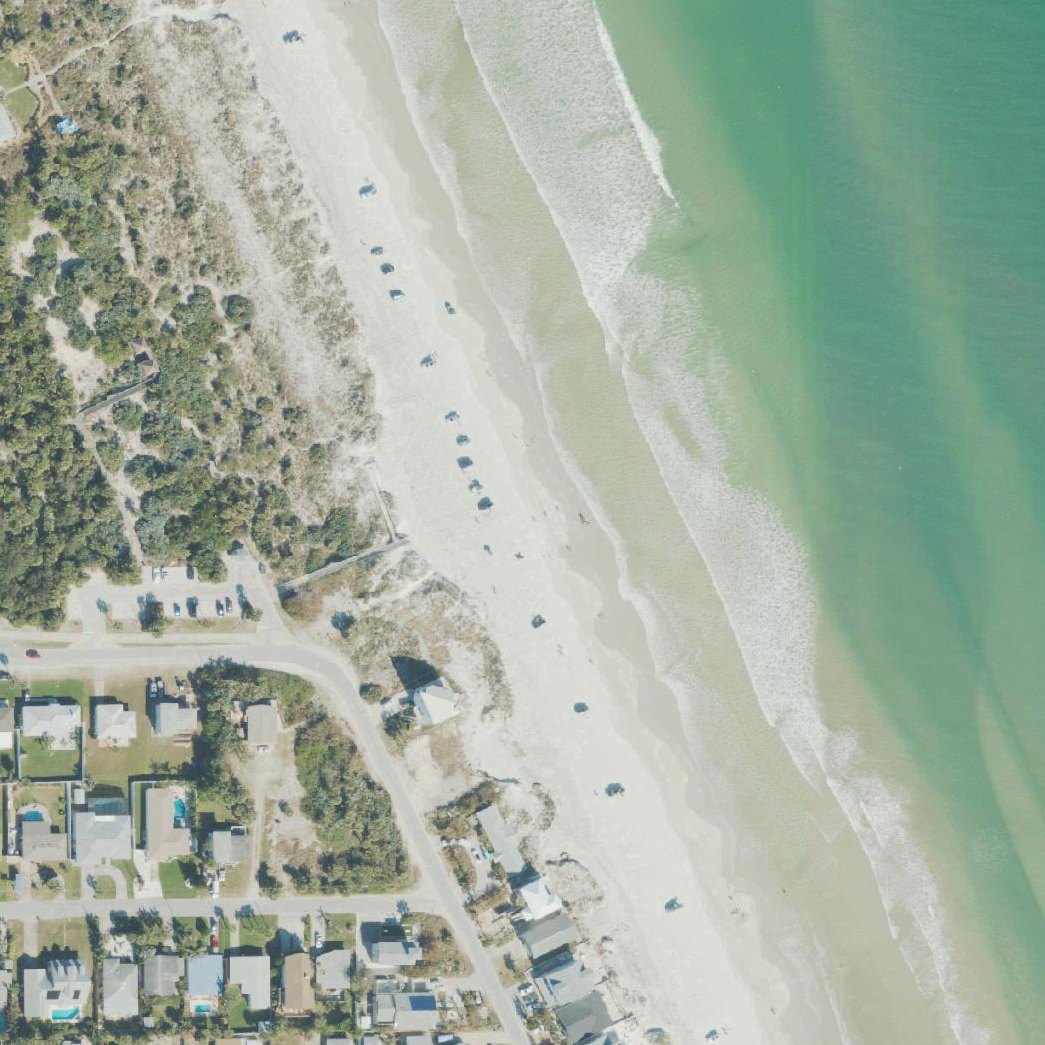 Aerial map of Grayce K. Barck North Beach Community Park