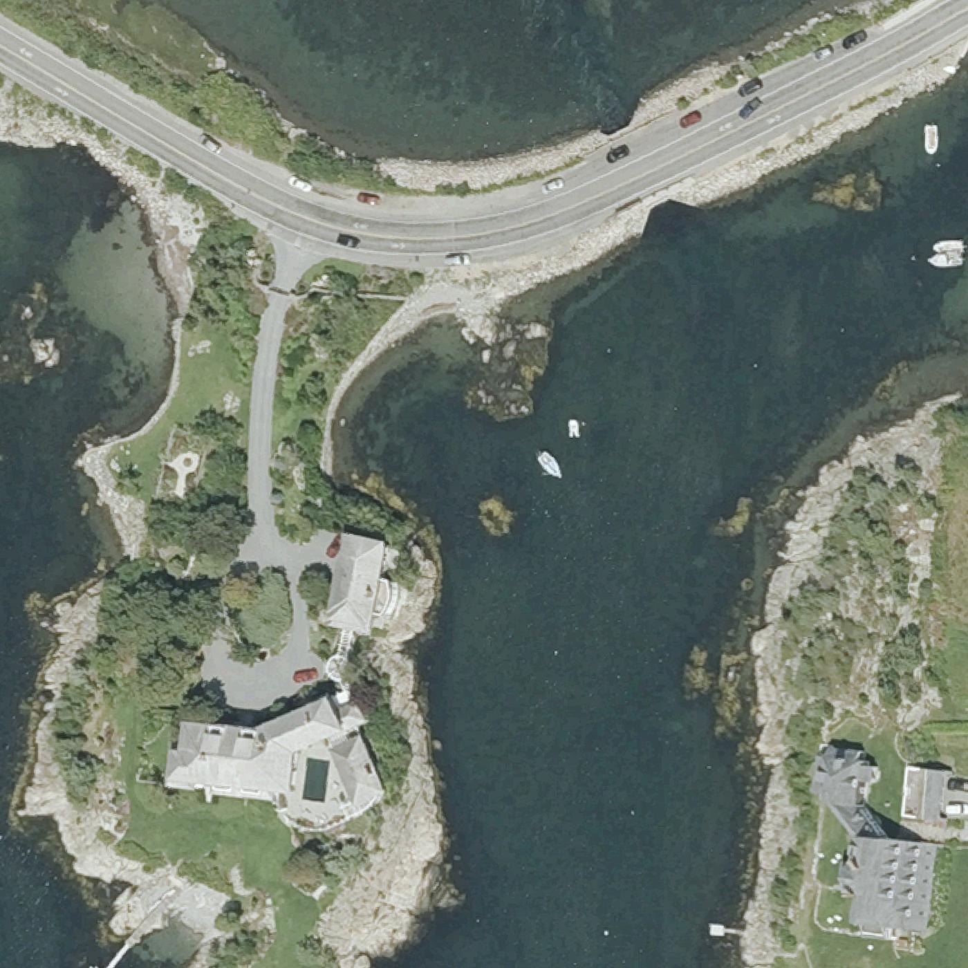 Aerial map of Green Bridge
