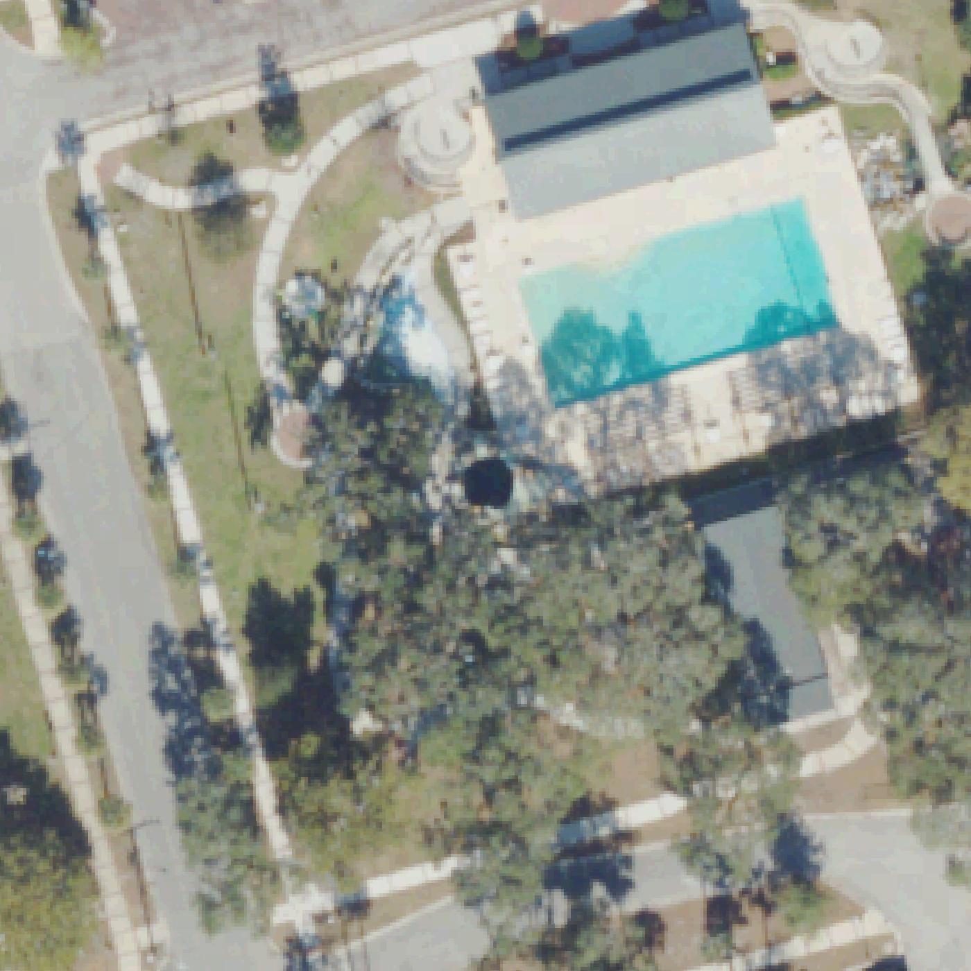 Aerial map of Green Cove Springs