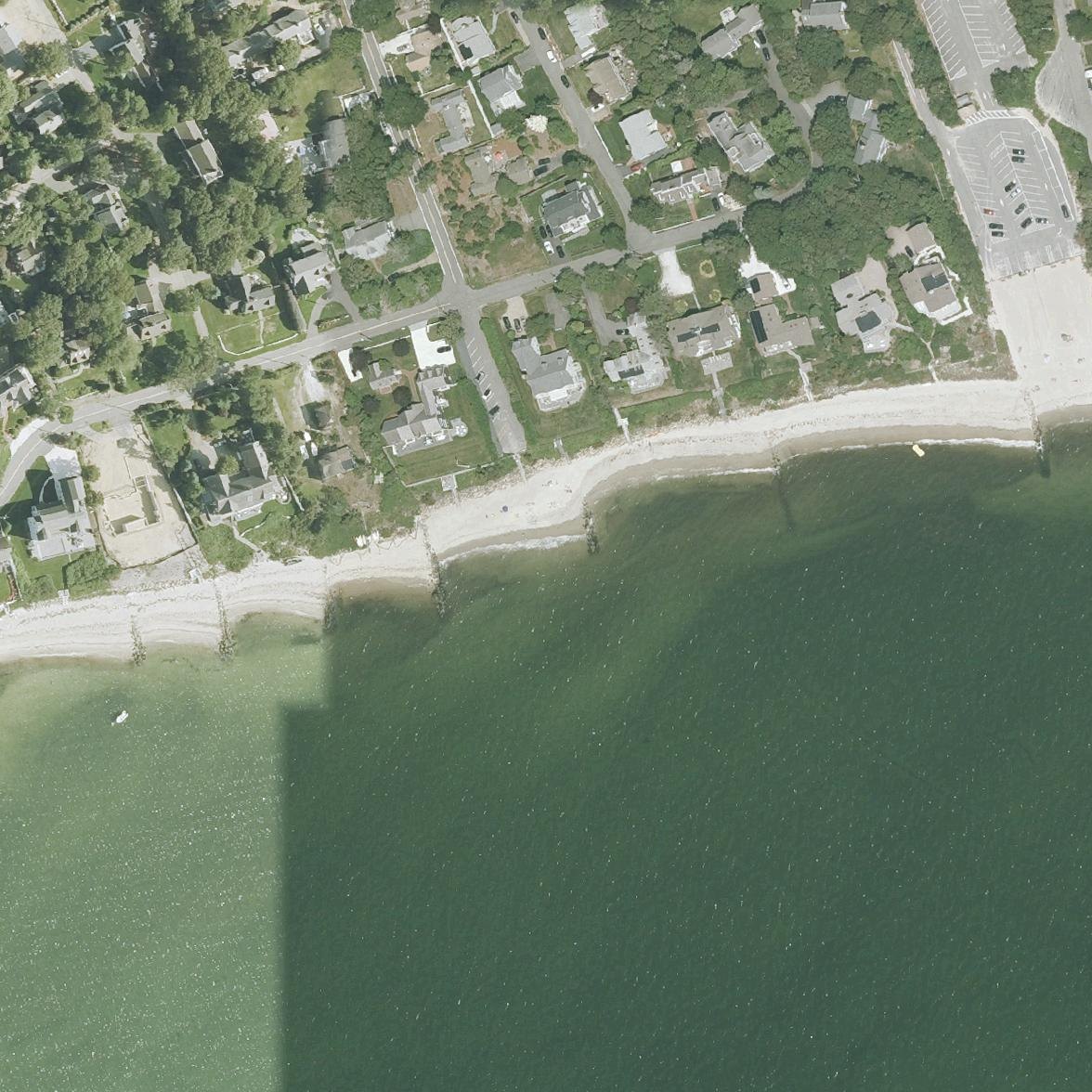 Aerial map of Grey Neck Beach