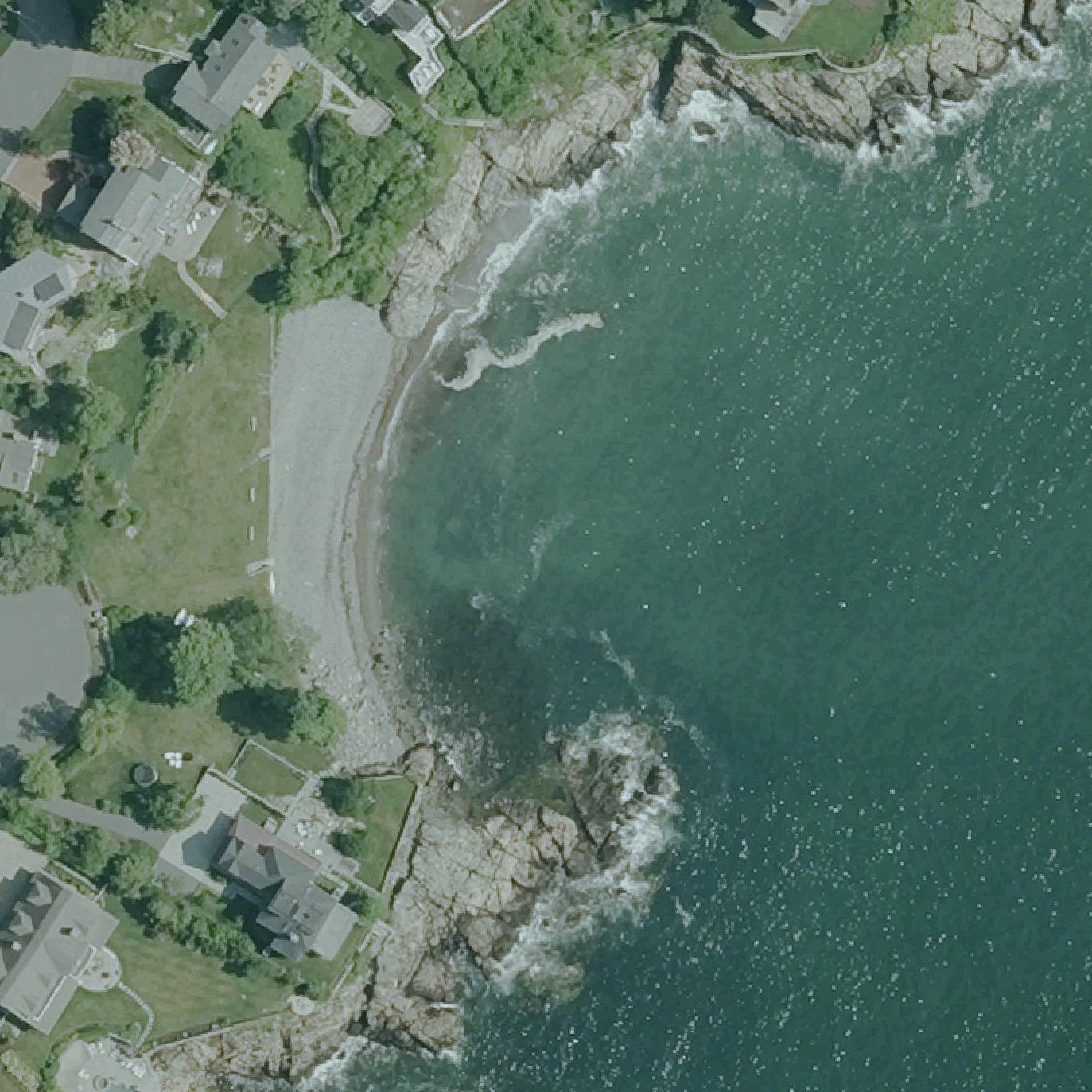 Aerial map of Greystone Beach