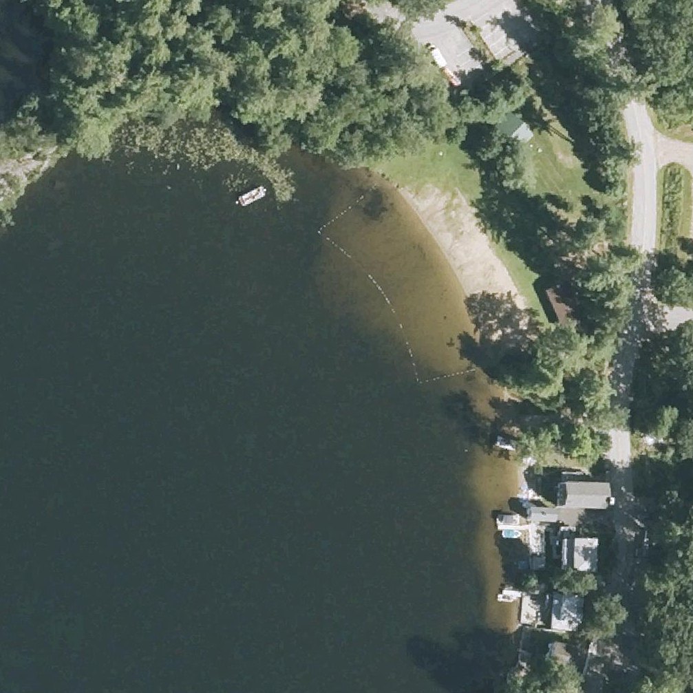 Aerial map of Griffin Beach