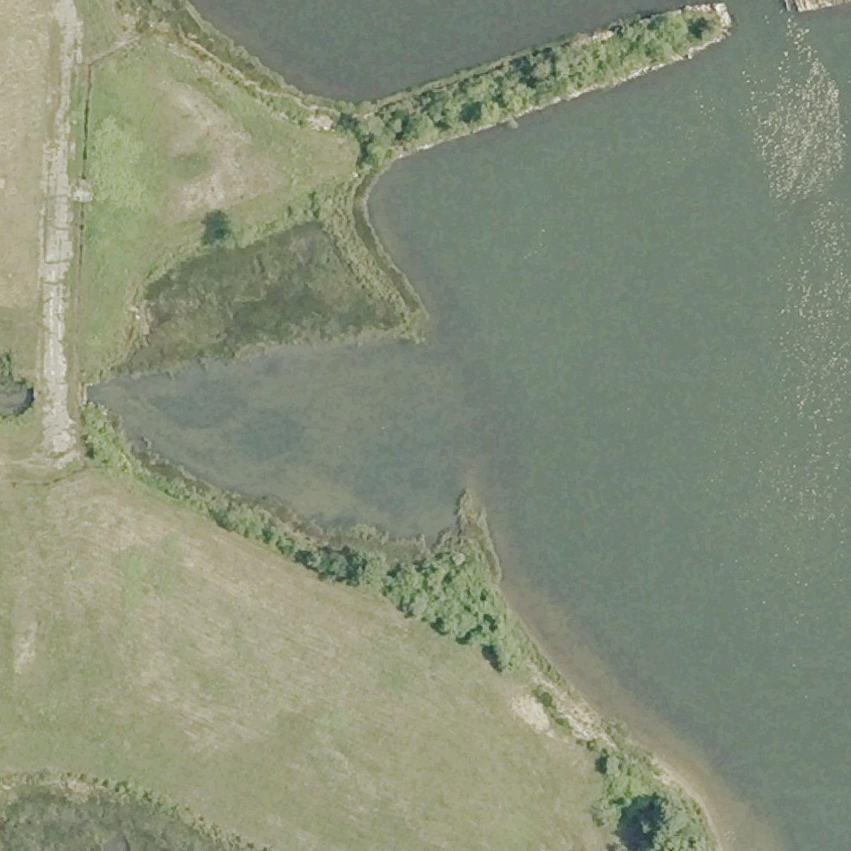 Aerial map of Groton Beach