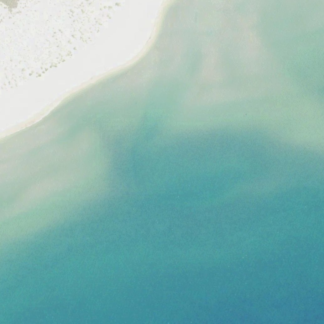 Aerial map of Gulf Islands National Seashore