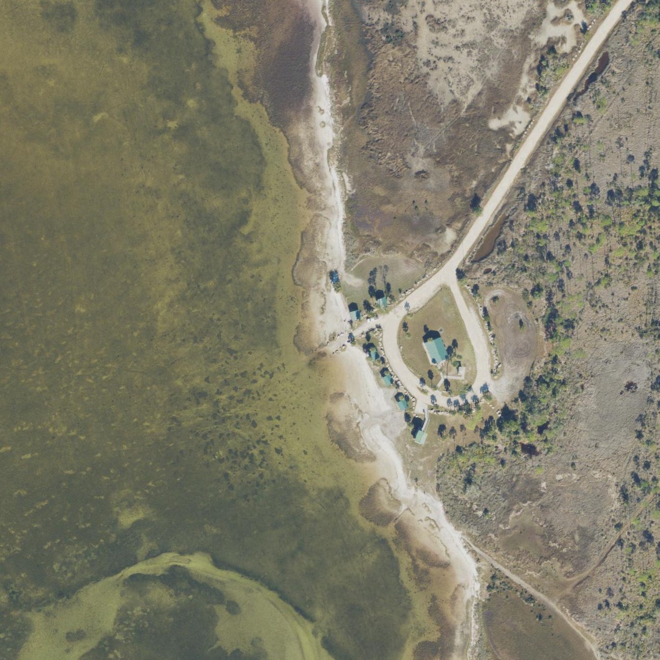 Aerial map of Hagens Cove Park