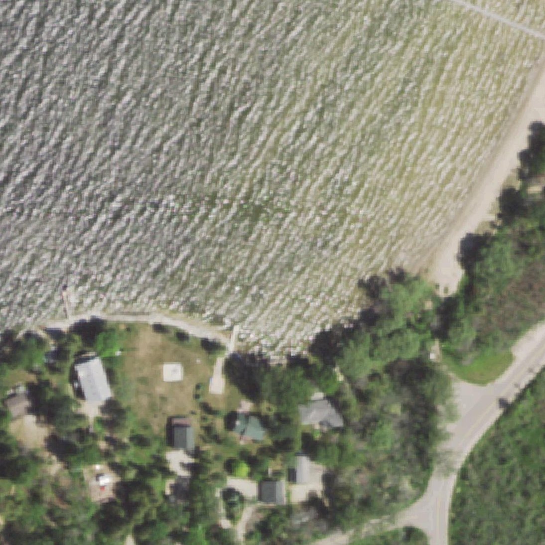 Aerial map of Haines Beach