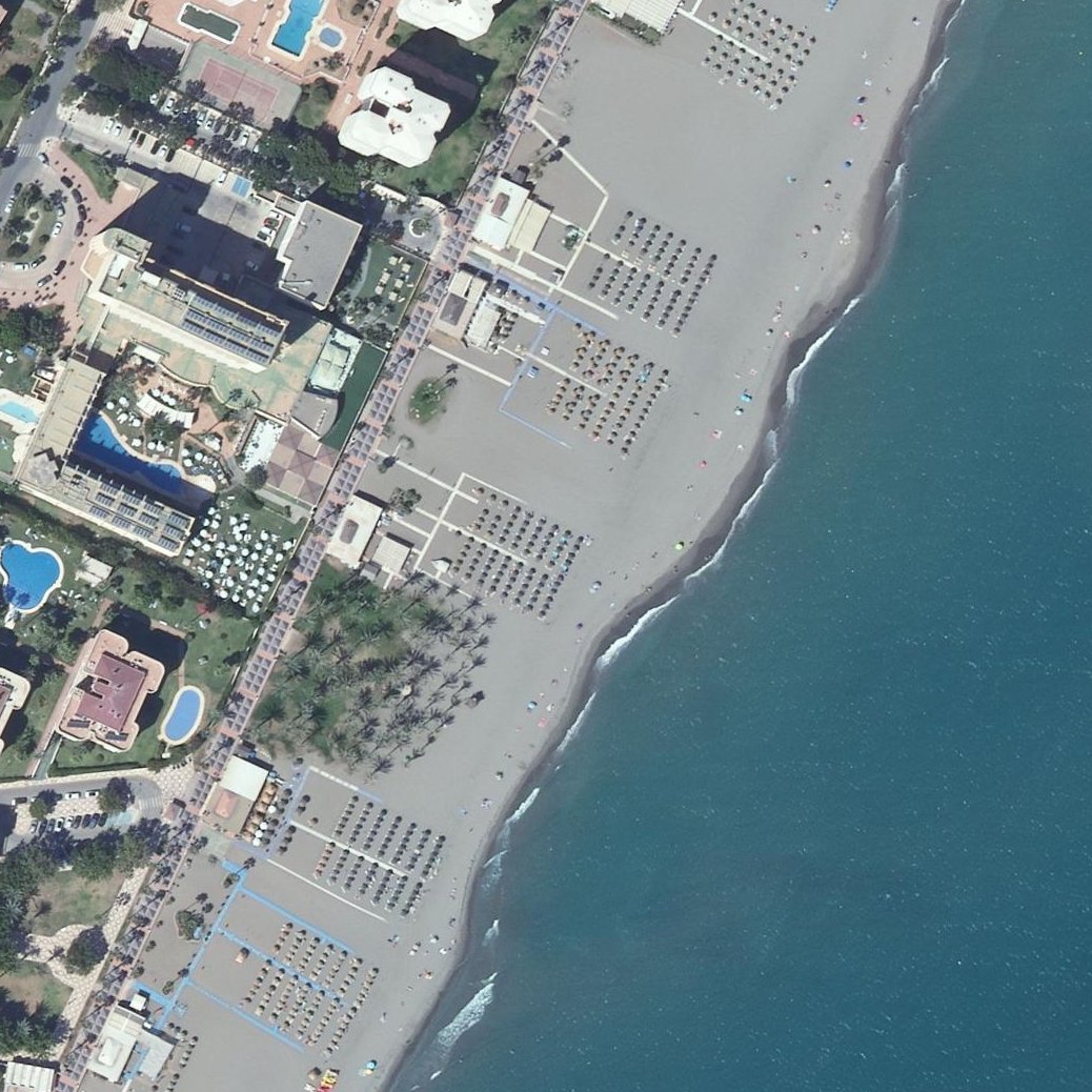 Aerial map of Hamacas SALVADOR