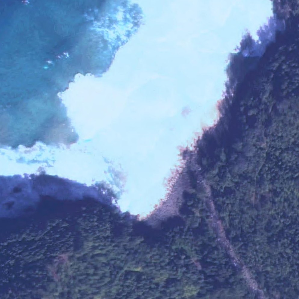 Aerial map of Hanakāpī‘Ai Beach