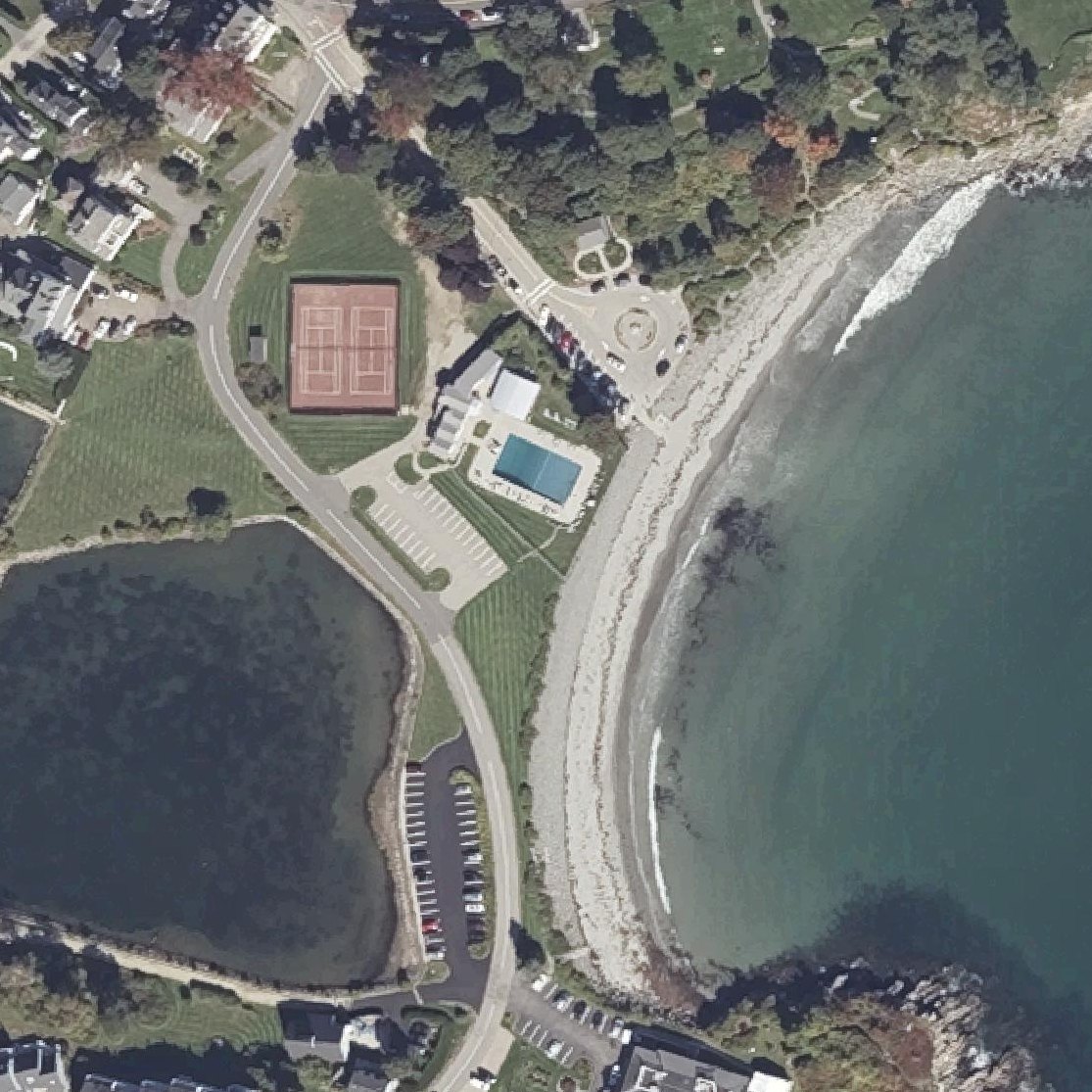 Aerial map of Harbor Beach