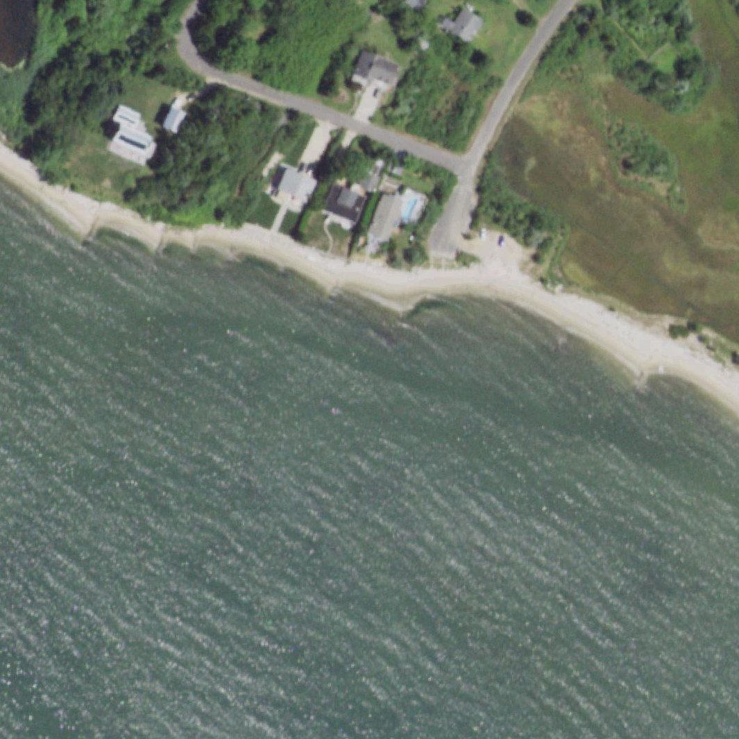 Aerial map of Harbor Road Beach
