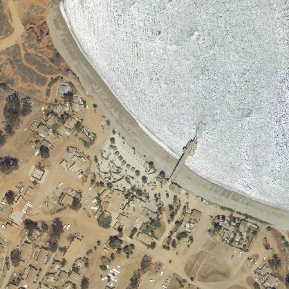 Aerial map of Harbor Sands