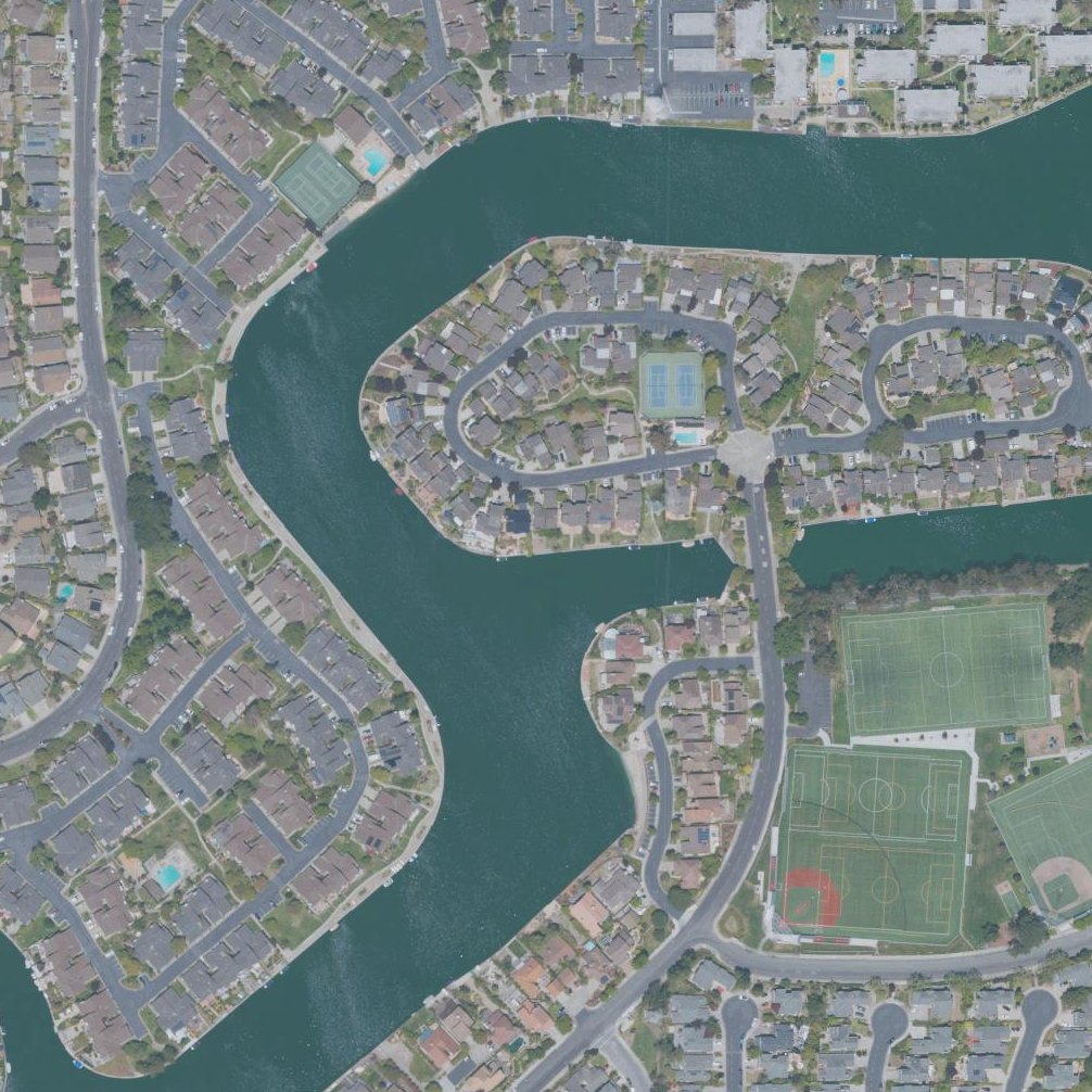 Aerial map of Harborside Foster City