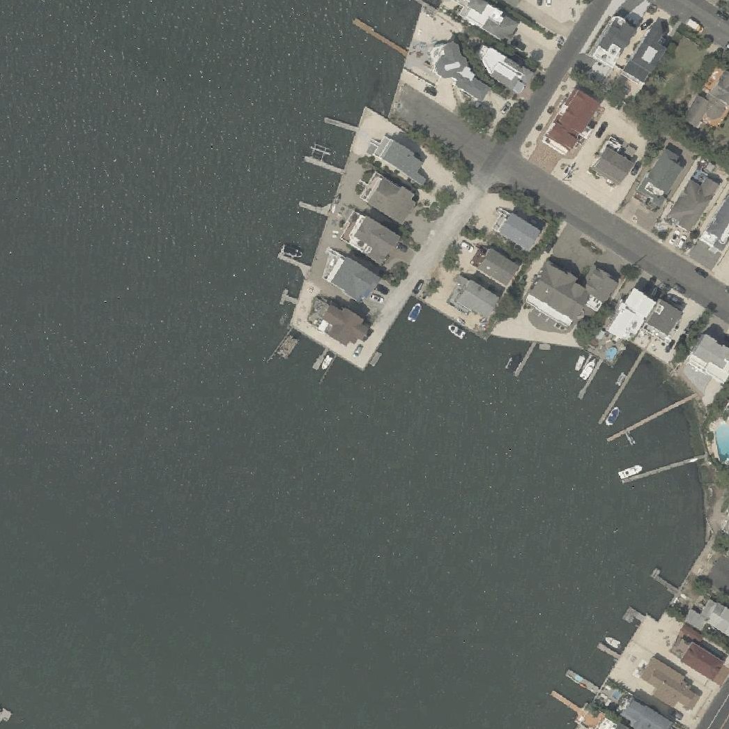 Aerial map of Harper’s cove