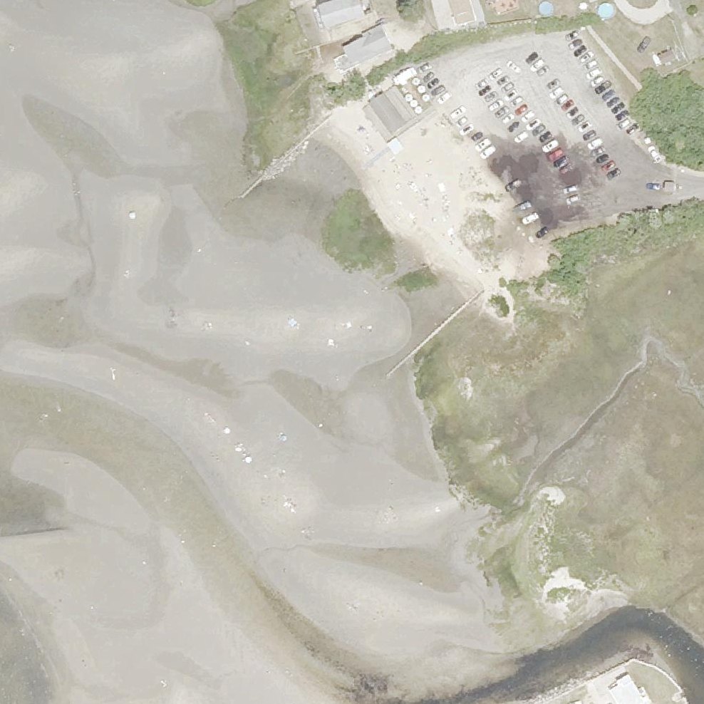 Aerial map of Harveys Beach