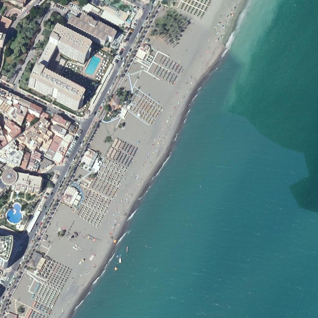 Aerial map of Hawai Playa