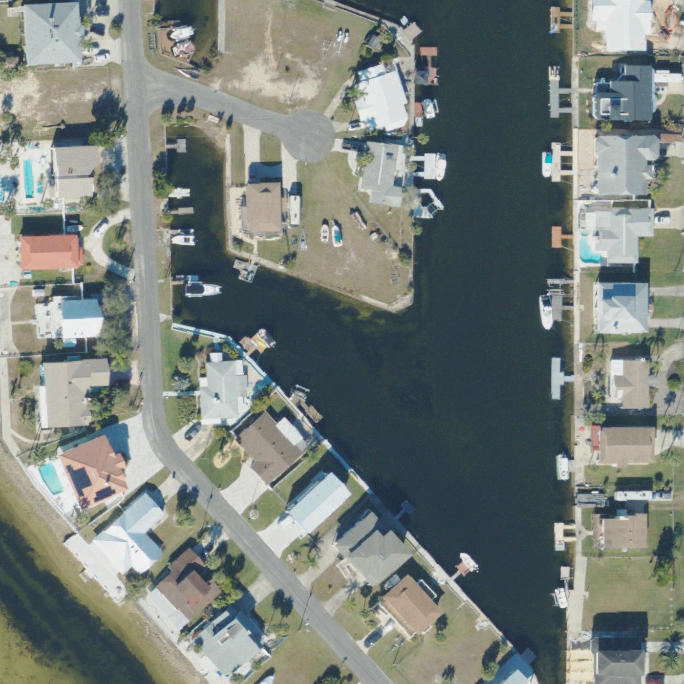 Aerial map of Hernando Beach