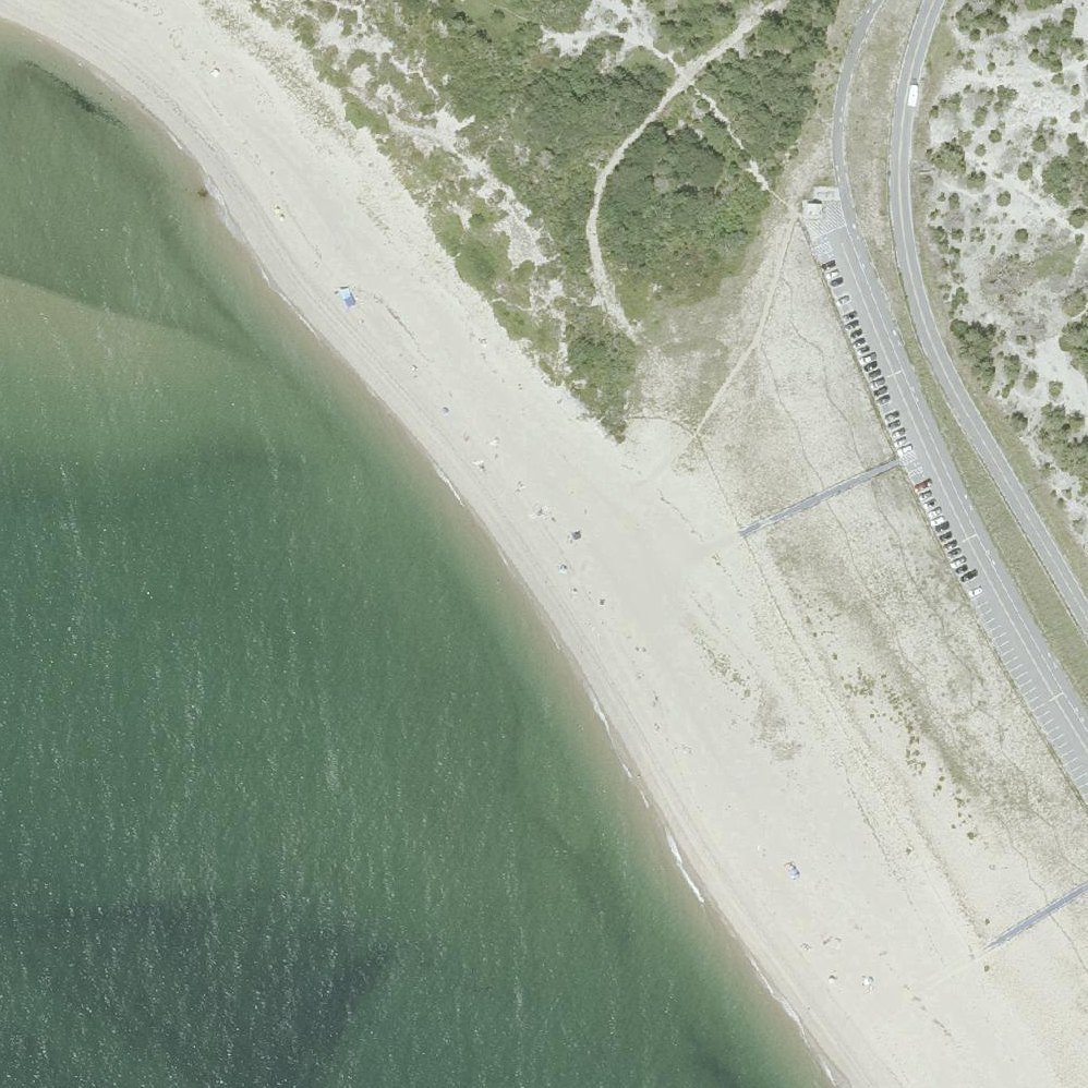 Aerial map of Herring Cove North Beach