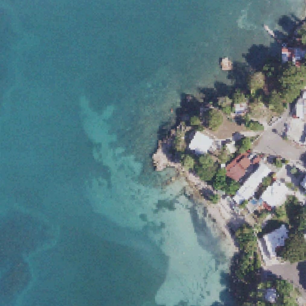 Aerial map of Hidden Beach