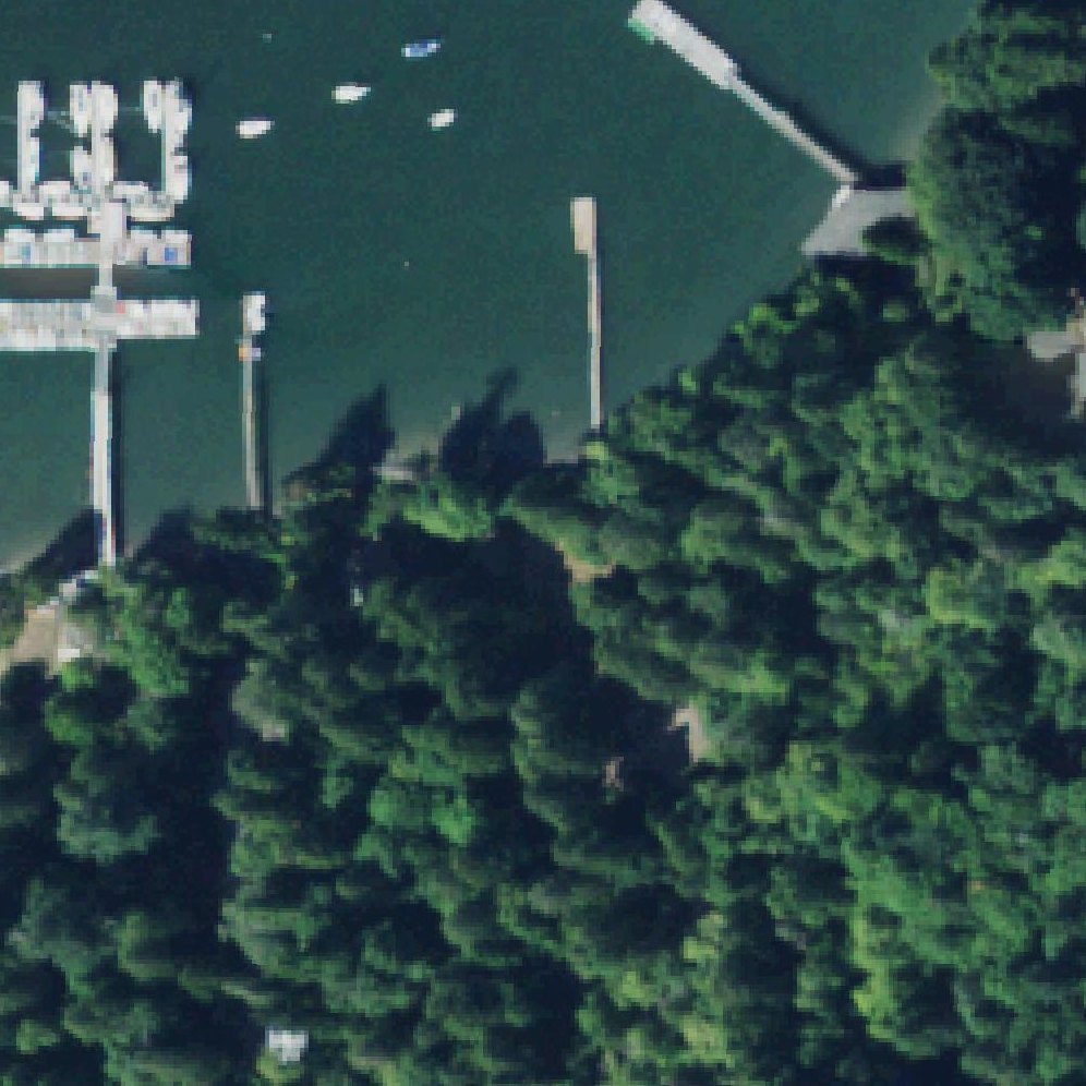 Aerial map of Hidden Cove Park