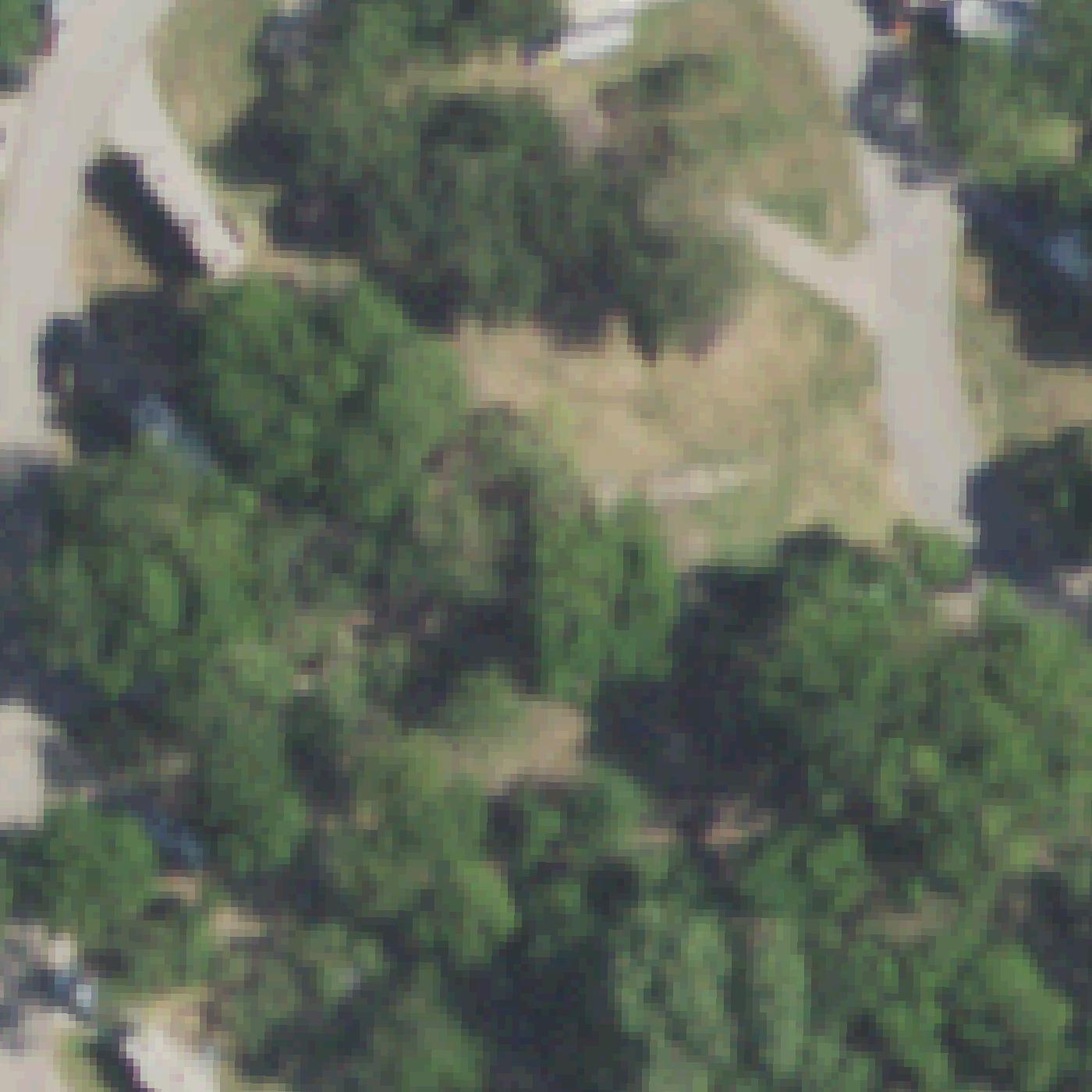 Aerial map of Hidden Cove Park