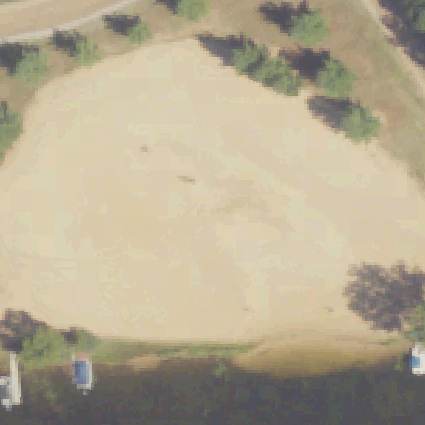 Aerial map of Hidden Valley Beach