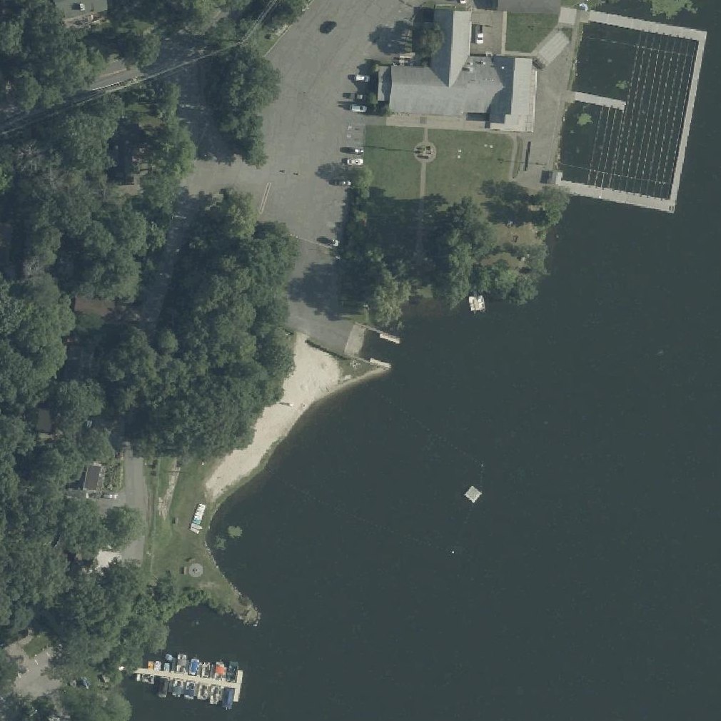 Aerial map of Highland Lakes Beach 2
