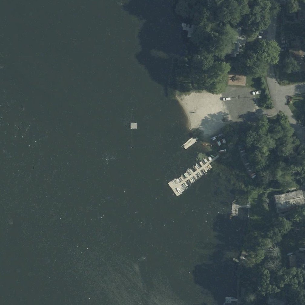 Aerial map of Highland Lakes Beach 3