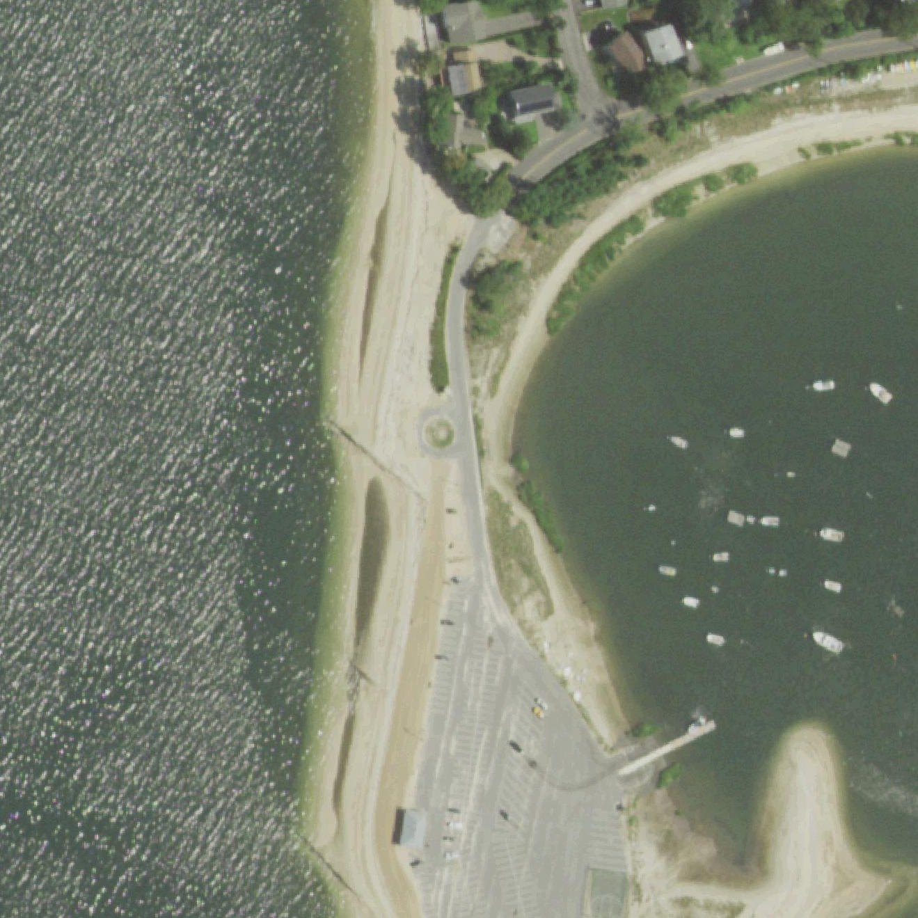 Aerial map of Hobart Beach